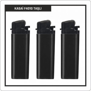 Kasai Siyah Taşlı Çakmak F4010